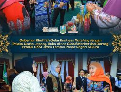 Khofifah Gelar Business Matching dengan Jepang, Dorong Produk UKM Jatim Tembus Pasar Global