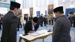 Presiden Lantik Pimpinan Badan Komunikasi Pemerintah