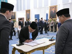 Presiden Lantik Pimpinan Badan Komunikasi Pemerintah